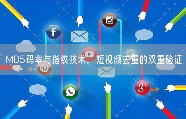 MD5码率与指纹技术，短视频去重的双重验证(图1)